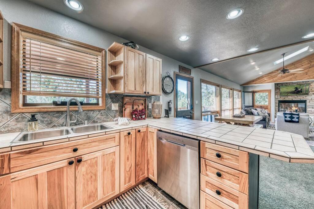 Perk Canyon Hidden Acres-Hot Tub-Gas Fireplace Ruidoso Luaran gambar