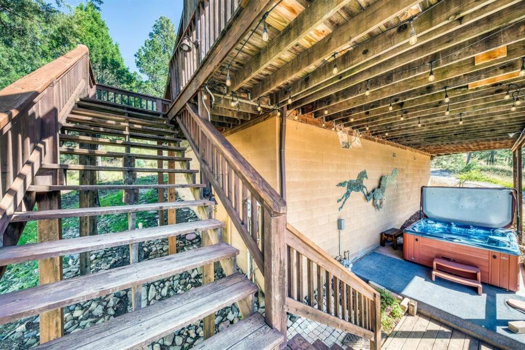 Perk Canyon Hidden Acres-Hot Tub-Gas Fireplace Ruidoso Luaran gambar