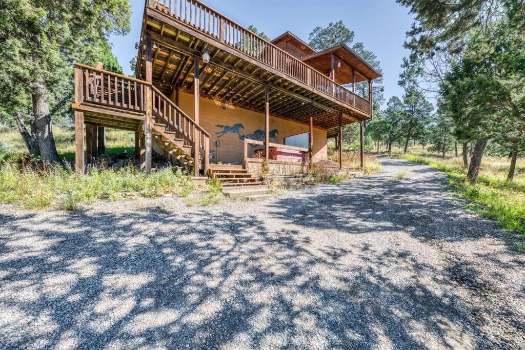 Perk Canyon Hidden Acres-Hot Tub-Gas Fireplace Ruidoso Luaran gambar
