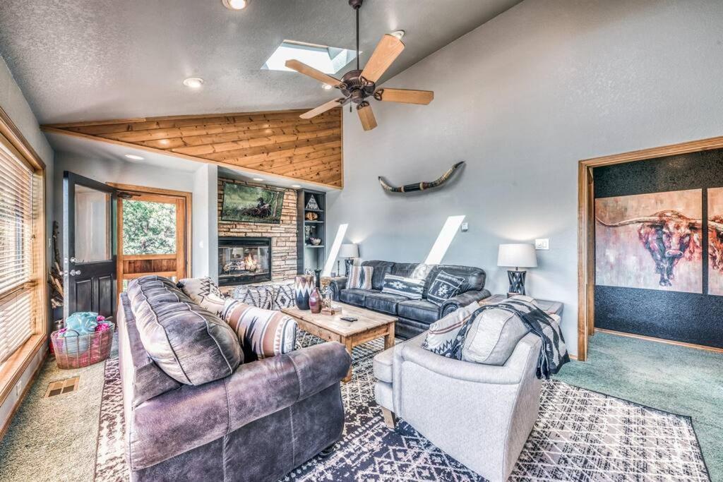 Perk Canyon Hidden Acres-Hot Tub-Gas Fireplace Ruidoso Luaran gambar