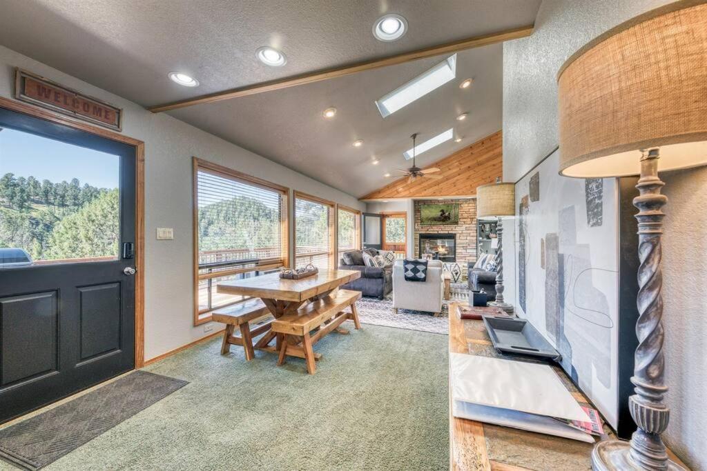 Perk Canyon Hidden Acres-Hot Tub-Gas Fireplace Ruidoso Luaran gambar