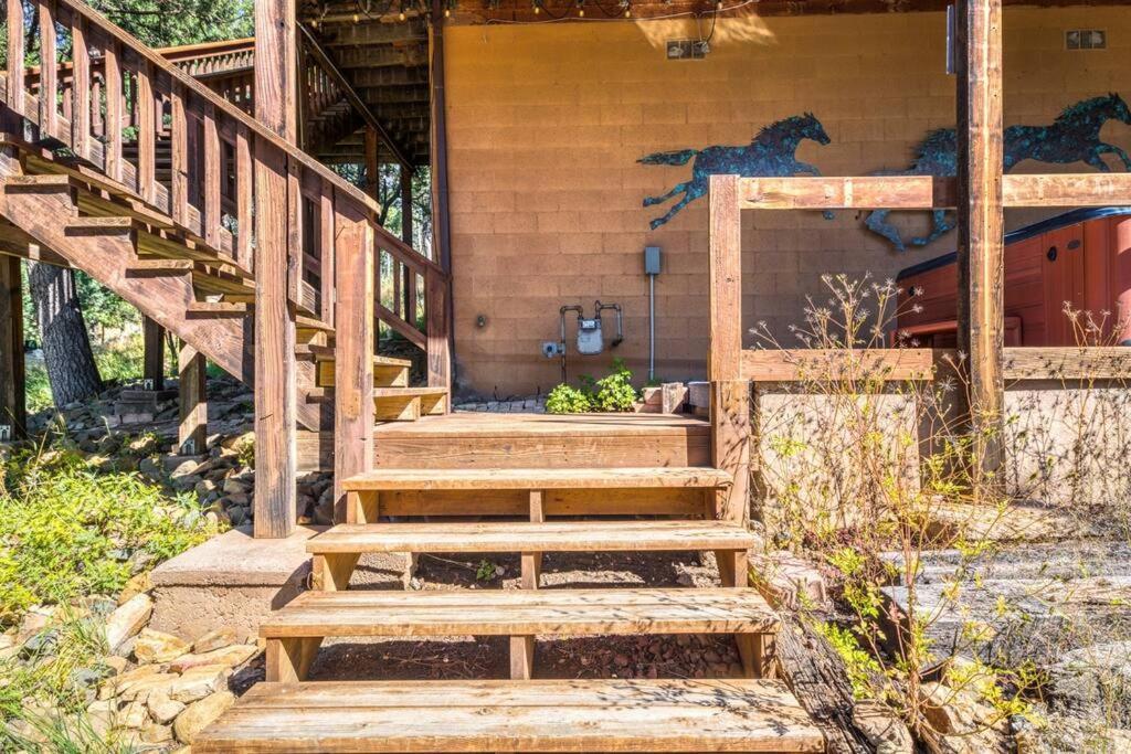 Perk Canyon Hidden Acres-Hot Tub-Gas Fireplace Ruidoso Luaran gambar